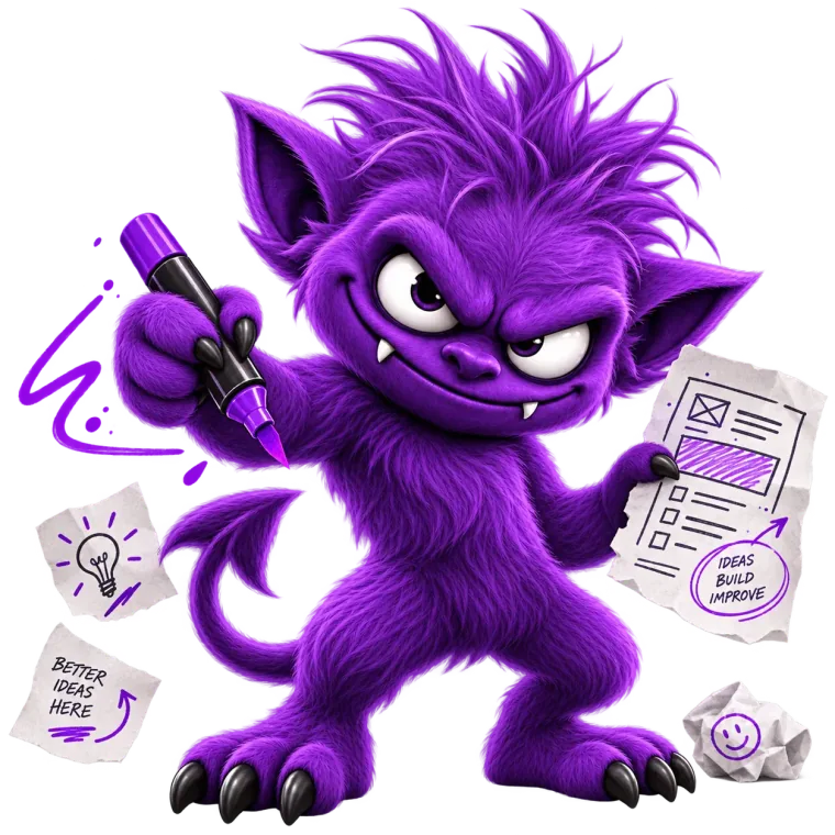 Cameron as an imp